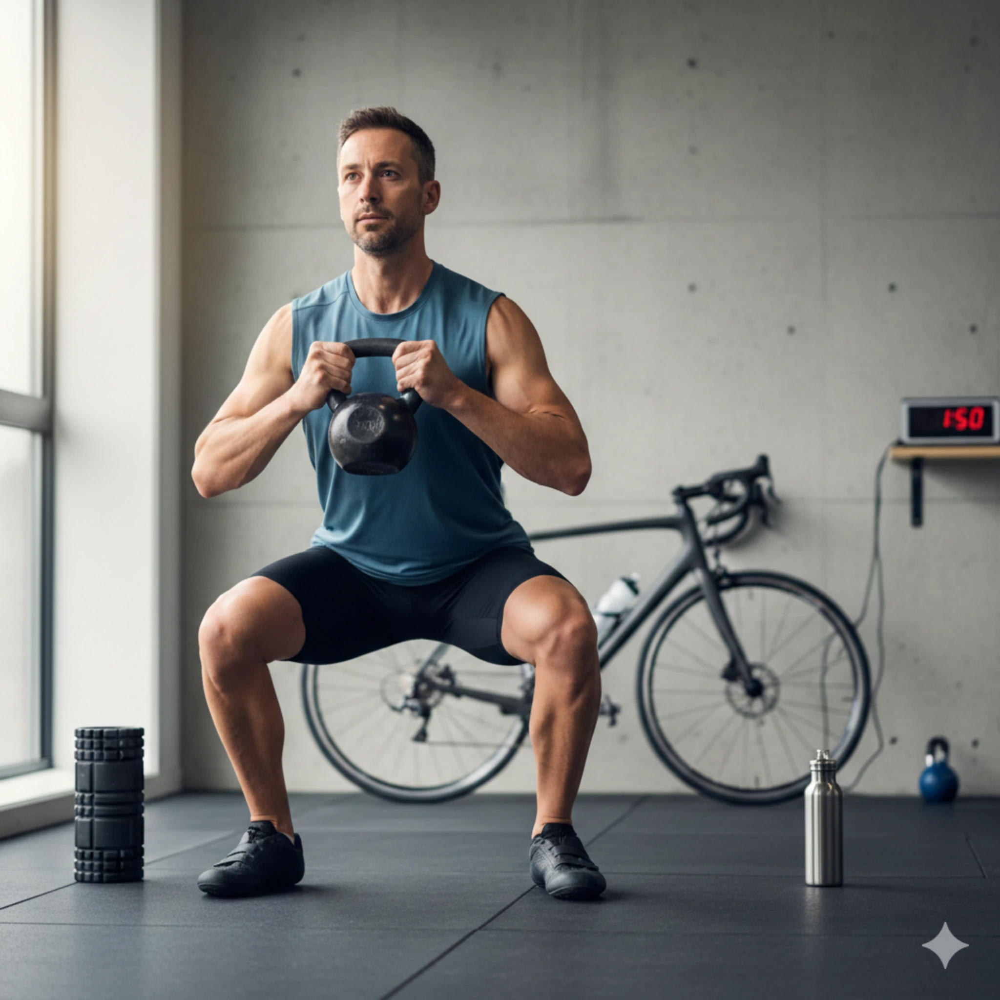 Strength training exercises for cyclists