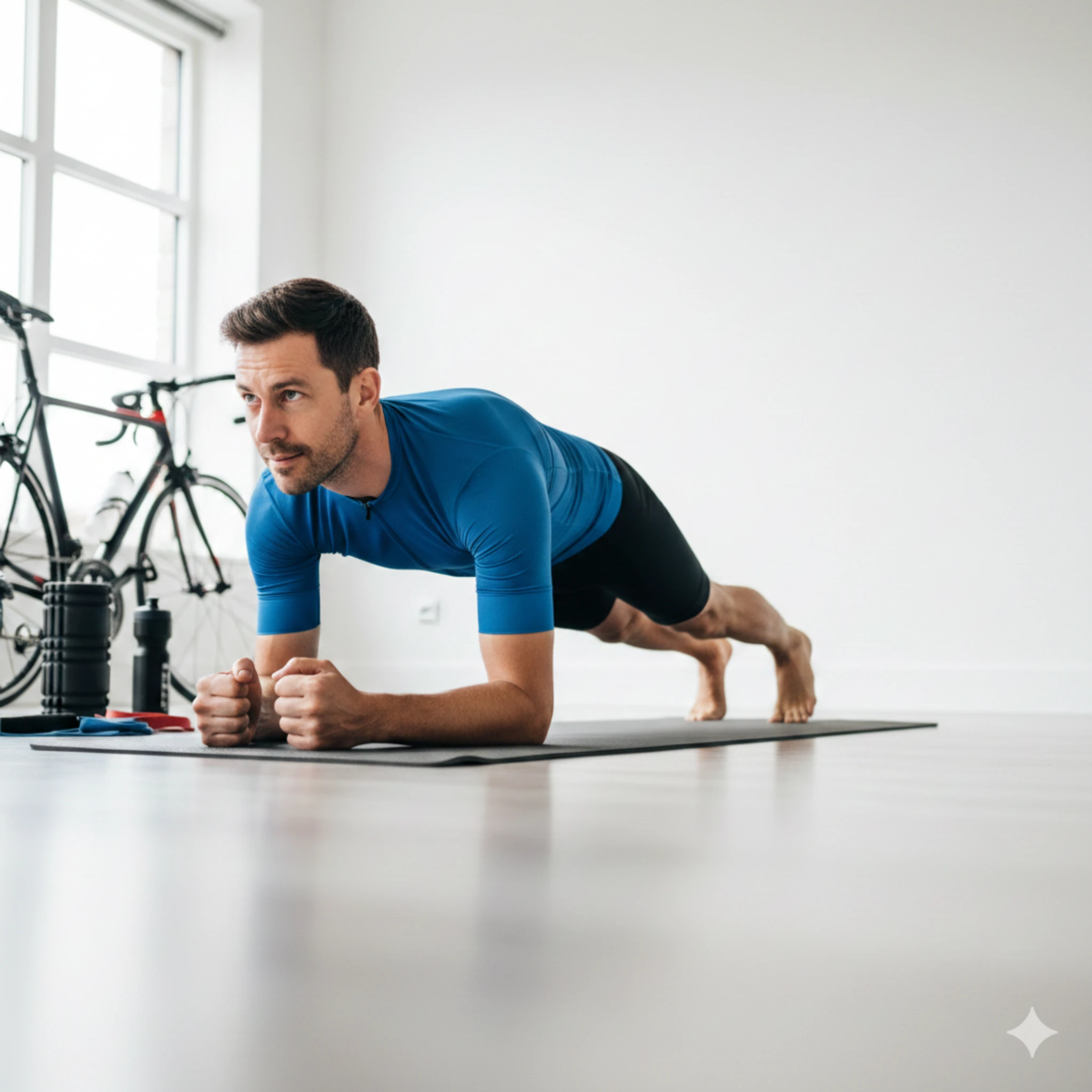 Plank for Cycling Strength