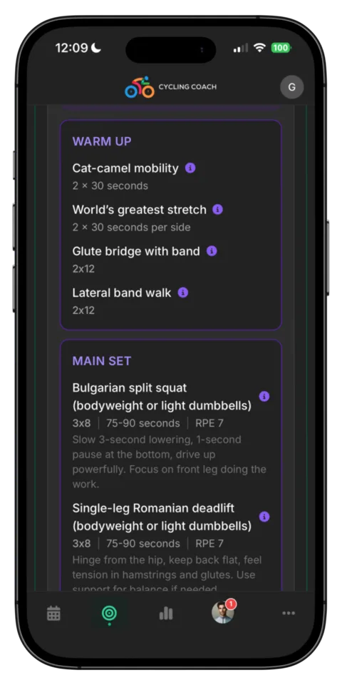Strength Training screenshot