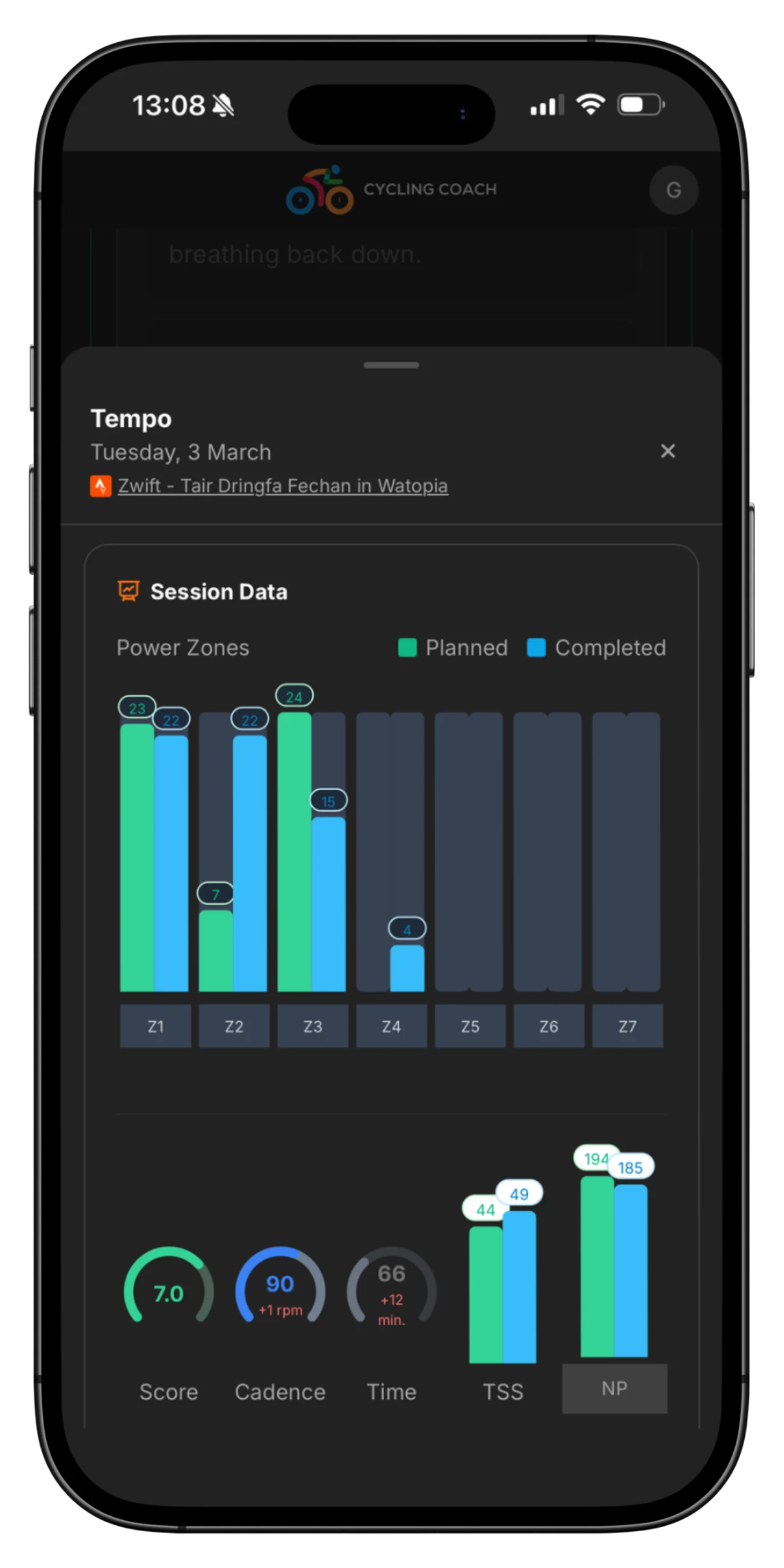 You Finish a Ride and Get Real Feedback screenshot